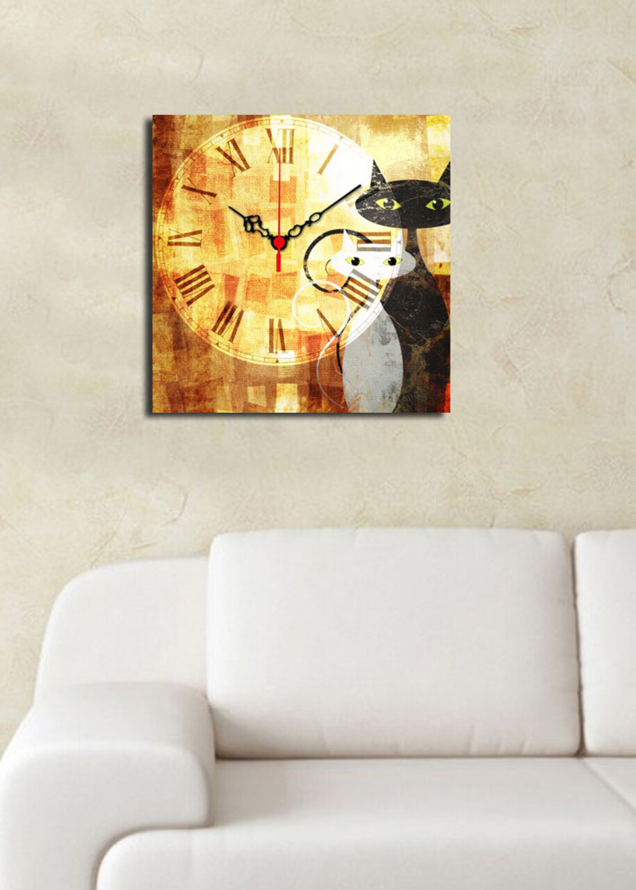 Ceas de perete 2828CS-12 Dimensiune: 28 x 28 cm Multicolor