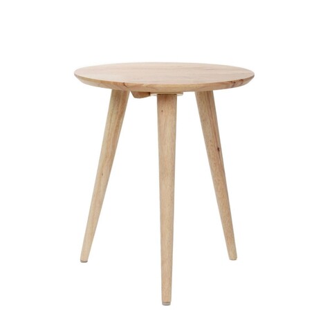 Masuta de cafea Tioma, Homla, 40x46 cm, lemn, natur