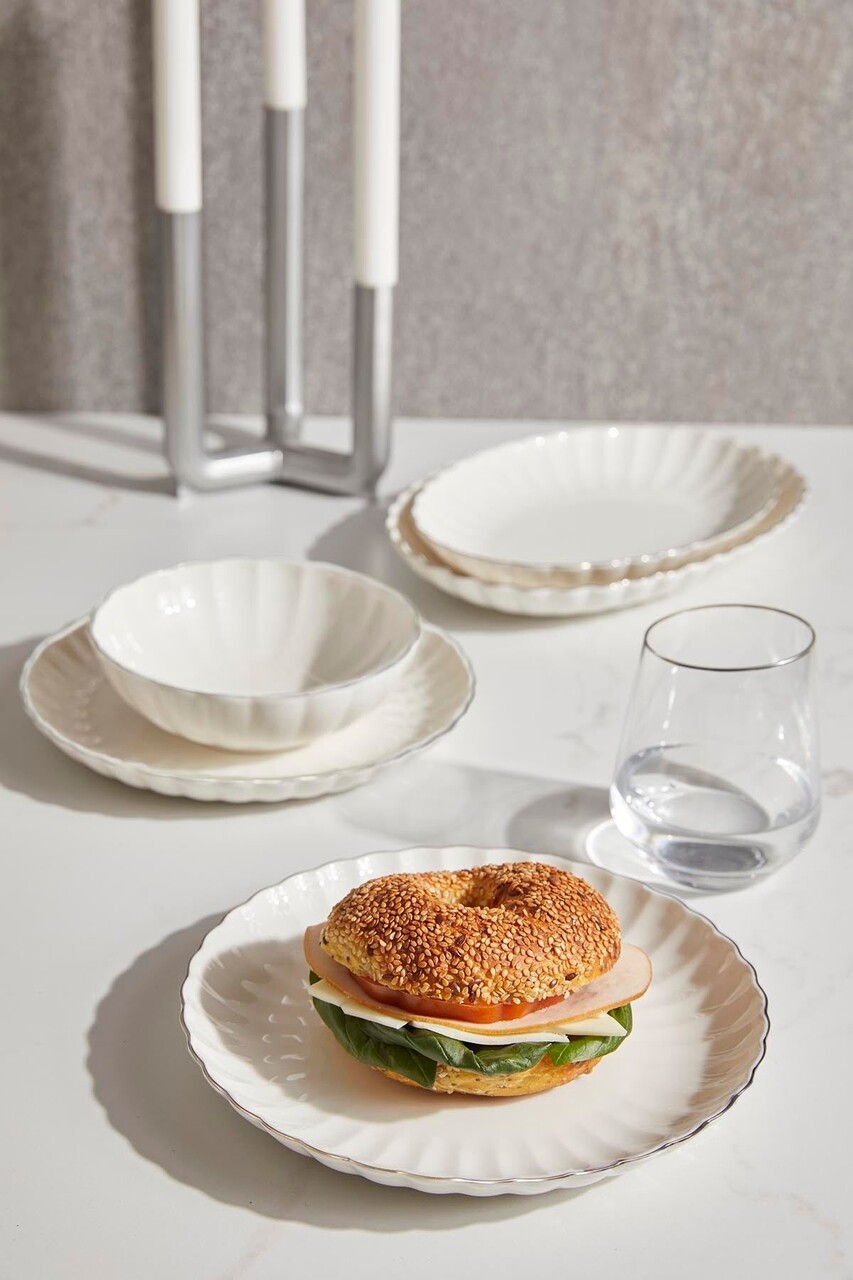 Set de cină (27 piese), L'essentiel Maison, 719KTP9867, Farfurie: 20 cm (6 bucăți), Multicolor - view 5