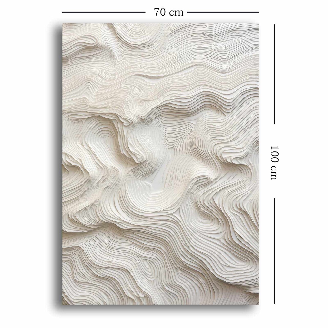 Tablou decorativ, 70100Wabisabi-023, Material: 100% PÂNZĂ DE POLIESTER, Multicolor - view 3