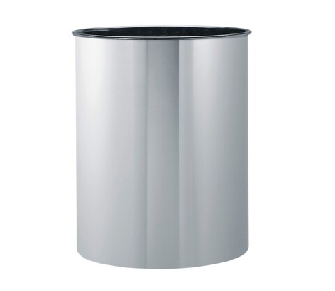 Cos de gunoi pentru hartie, Brabantia, Matt Steel, 313387, 15 L, inox, gri