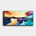 Tablou decorativ, YTY1027048810_50120, Canvas, Lemn, Multicolor