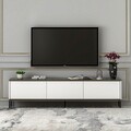 Comoda TV, Inarch, Imaj, 180x45.2x35 cm, PAL, Alb