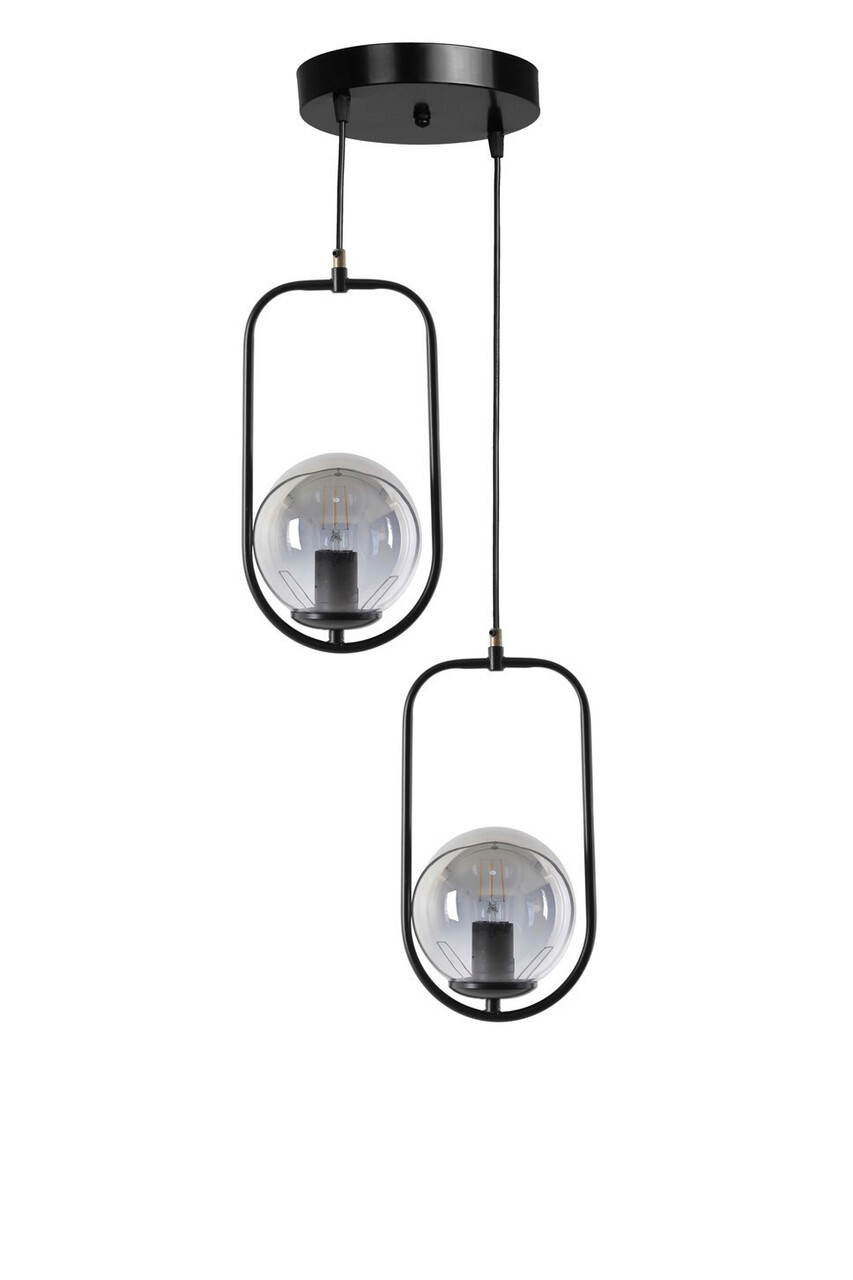 Lustra, Stala, 846STL2881, Metal, Negru - 1 | YEO