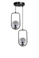 Lustra, Stala, 846STL2881, Metal, Negru