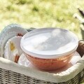 Bol cu capac pentru salata, Luminarc, 9201151, Ø 17 cm, sticla, transparent