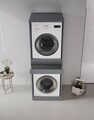 Dulap masina de spalat, Hanah Home, Linfa 70, Antracit mat
