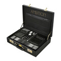 Set tacamuri pentru 12 persoane, 72 piese Verona, Ambition, 44.5x10x32 cm, inox, argintiu