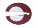 Cutter pentru capison, Enoteque, Excelsa, 10x6 cm, otel, rosu