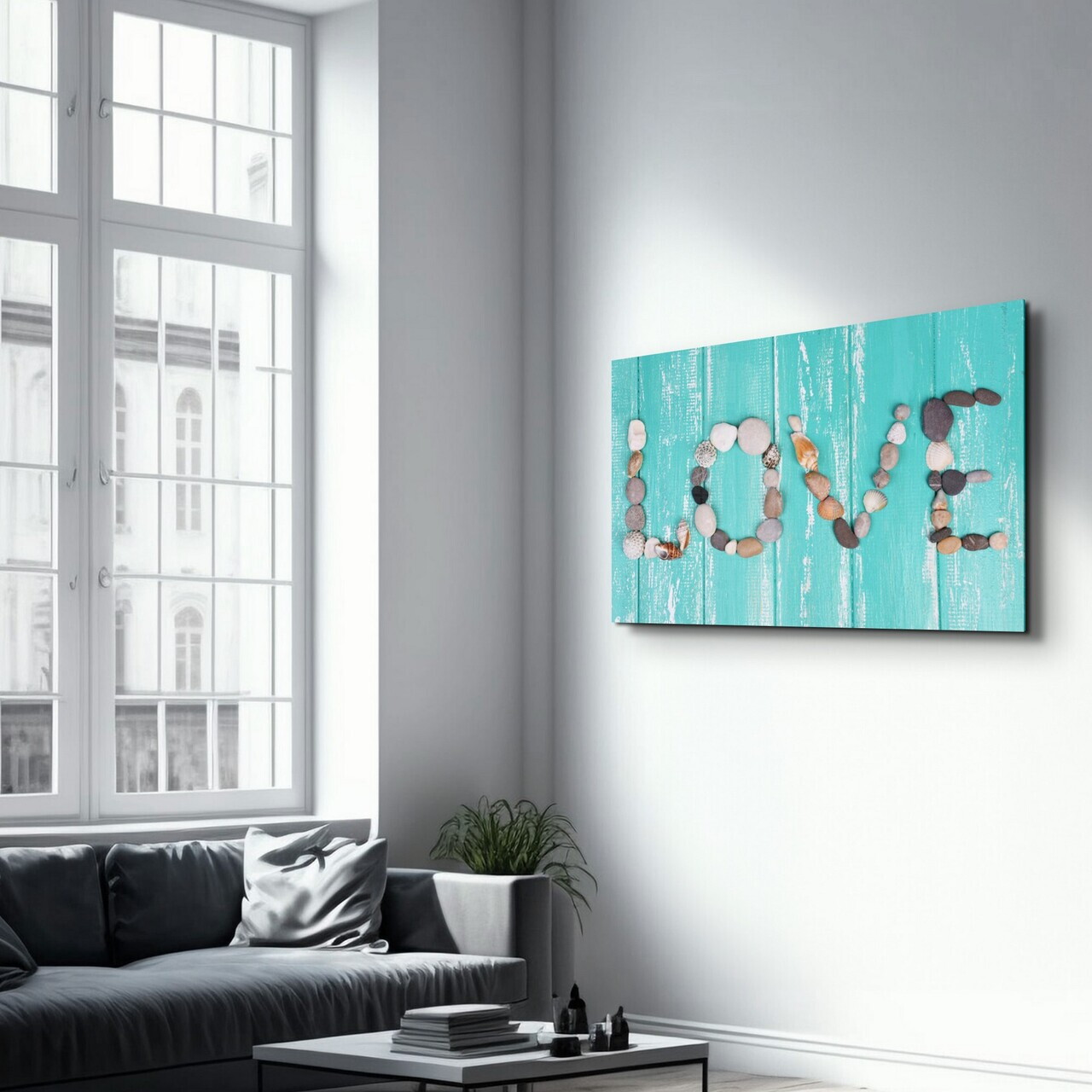 Tablou decorativ, OGLS-1102, Dimensiuni: 46 x 72 cm, Multicolor — imaginea 4