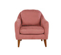 Set de canapea, Unique Design, 867UNQ1622, Lemn de carpen, Roz