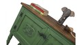 Dulap, Ephelia, Ada Dresser, 80x92x40 cm, MDF , Verde deschis