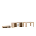 Set mobilier living 3 piese Raalte, Bedora, PAL/plastic, sonoma/alb