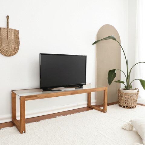 Comoda TV, Neostill, Via, 130x40x40 cm, Lemn mezoni.ro