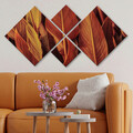 Set 4 tablouri decorative, 4MDF2310825, MDF, Imprimat UV, Multicolor