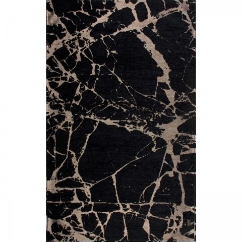 Covor rezistent SM 21 – Black, Gold XW, 120×180 cm Covoare