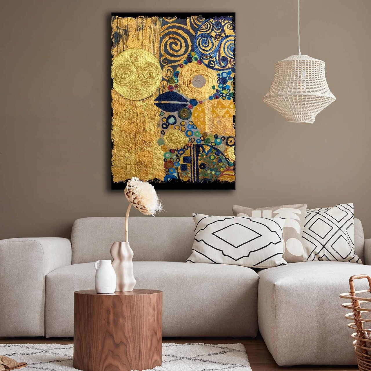 Tablou decorativ, 70100GSC-020, Lemn, Multicolor - view 2