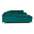 Coltar extensibil dreapta 5 locuri ELTAP, Edr-108, Eduardo, 337x205x88 cm, lemn/poliester, roz