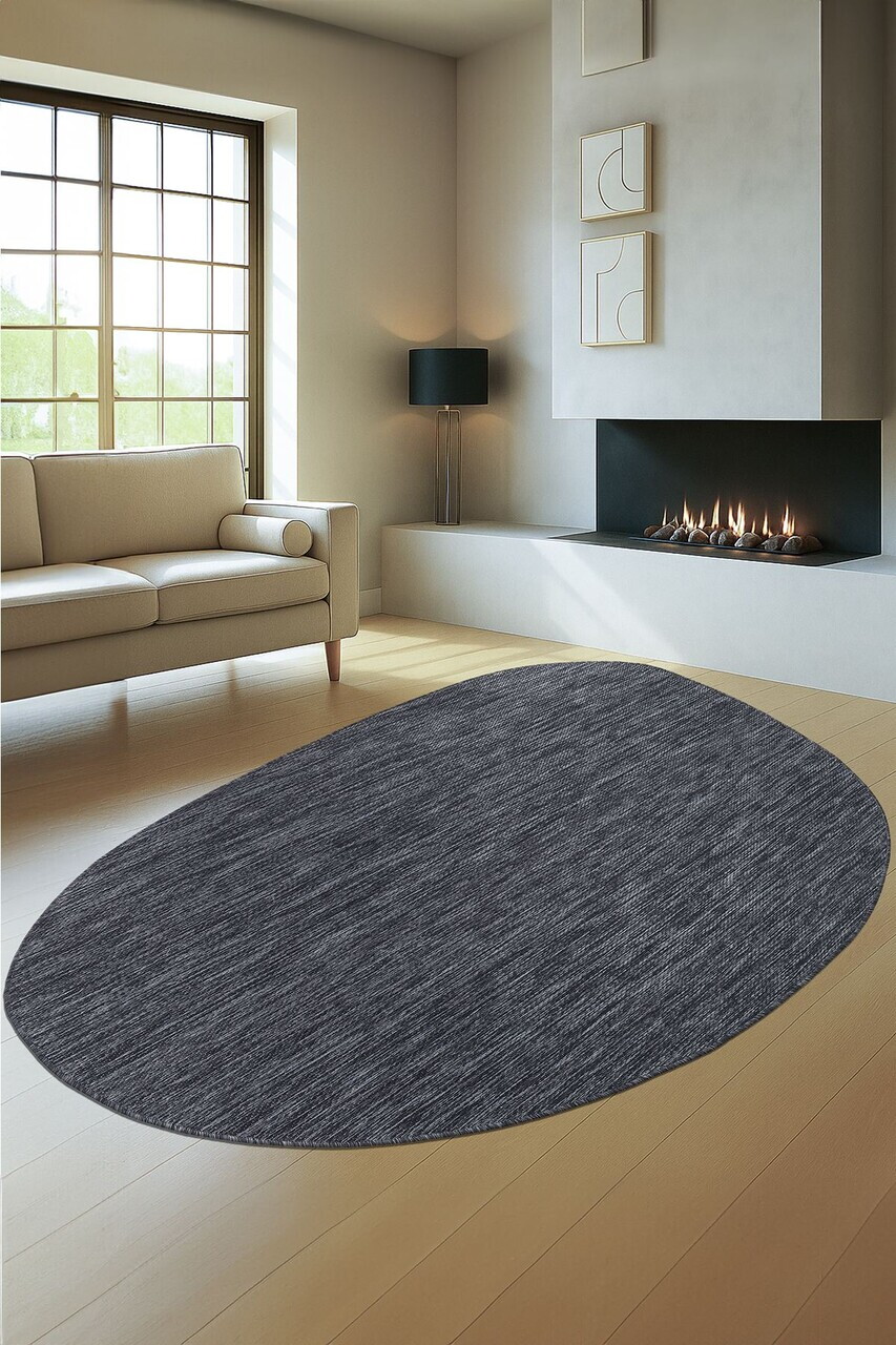 Covor, Tema 9034, 160x230 cm, SISAL, Albastru navy — imaginea 2
