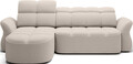 Coltar extensibil stanga 3 locuri ELTAP, Beneth, 301x185x115 cm, lemn/poliester, bej