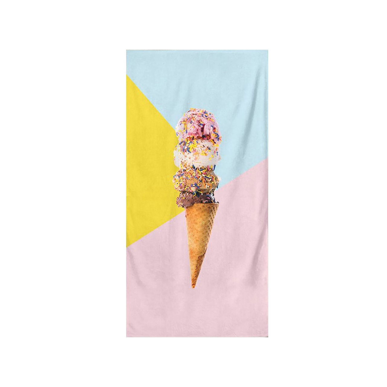 Prosop de plaja, L'essentiel Maison, BT20215017, 75x150 cm, Multicolor - view 3