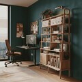 Corp biblioteca, Hanah Home, CPT4780-190, 120x.190x40 cm, PLACAJ CARPEN, Natural