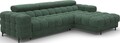 Coltar extensibil dreapta 3 locuri ELTAP, RT-35AMO, Felro, 285x181x93 cm, lemn/poliester, verde inchis