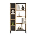 Corp biblioteca, Locelso, RL3-AA, 72x133.6x25.5 cm, Pin Atlantic / Antracit