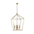 Lustra, Till - 13252, Fulgor, 50 x 71 x 123 cm, 4 x E14, 40W, auriu