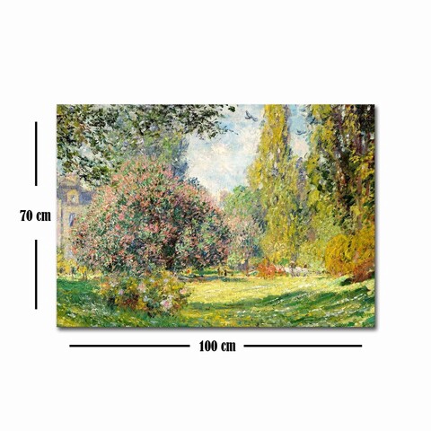 Tablou decorativ, 70100FAMOUSART-019, Canvas, 70 x 100 cm, Multicolor
