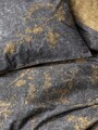 Lenjerie de pat pentru o persoana, Yadawa - Mustard, Cotton Box, Bumbac Ranforce 