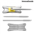 Mop cu burete din fibre cu stoarcere tip X, Twop InnovaGoods,  rotatie de 360°, 142 cm