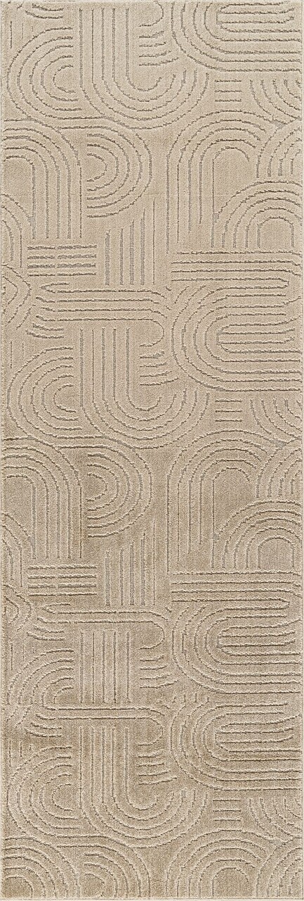 Covor (80 x 350), Rivon Rn08, 80x350 cm, Bej - view 6