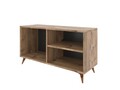 Comoda TV Zisino Pine, Kalune Design, 100x35x54 cm, maro