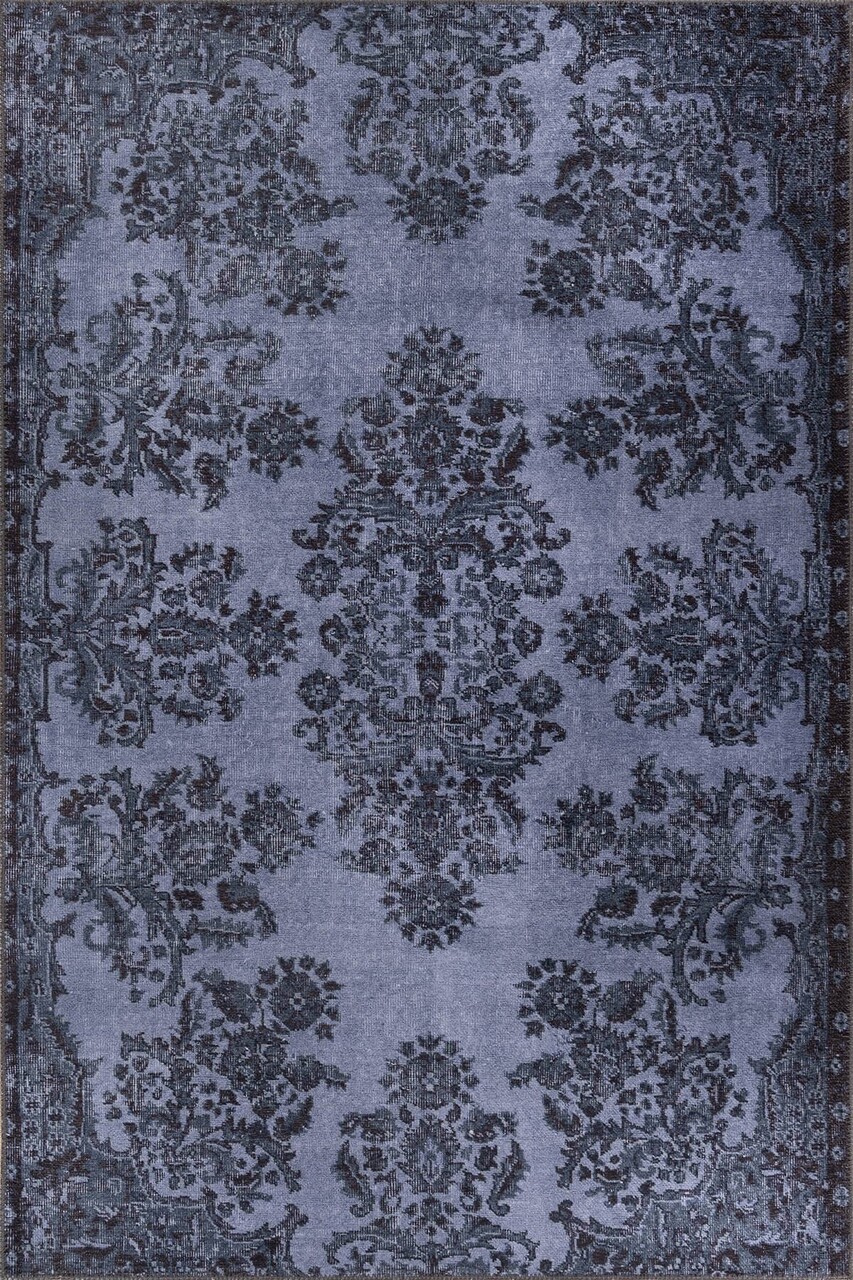 Covor (150 x 230), Folk Chenille, 150x230 cm, Albastru navy - view 2