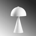 Lampa de masa, Dodo - 5052, Tatum, 30 x 52 cm, 1 x E27, 40W, alb
