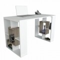 Birou Wooden Art, Valancia White Cordoba, 120x73.8x60 cm