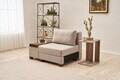 Fotoliu extensibil, Atelier del Sofa, 613LFS1133, Crem