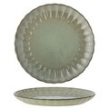 Farfurie intinsa, Bloomingville, Latina, 27x2 cm, ceramica, verde deschis
