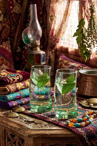 Set pahare, Hermia, 896PBH1321, Sticla, Transparent