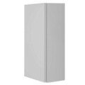 Dulap pentru baie Athena, 25x15x50 cm, lemn laminat, gri