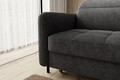 Coltar extensibil dreapta 3 locuri ELTAP, RT-05RAQ, Gomsi, 228x165x100 cm, lemn/poliester, gri inchis