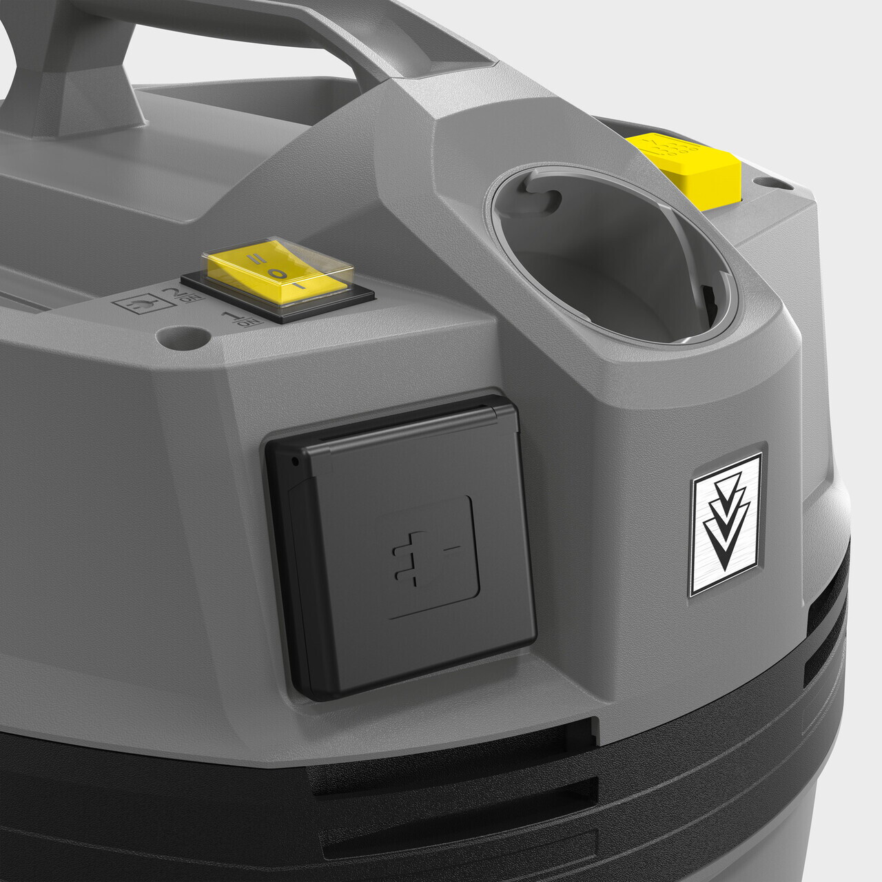 Aspirator umed-uscat profesional NT 22/1 Ap Te, Karcher, gri — imaginea 4