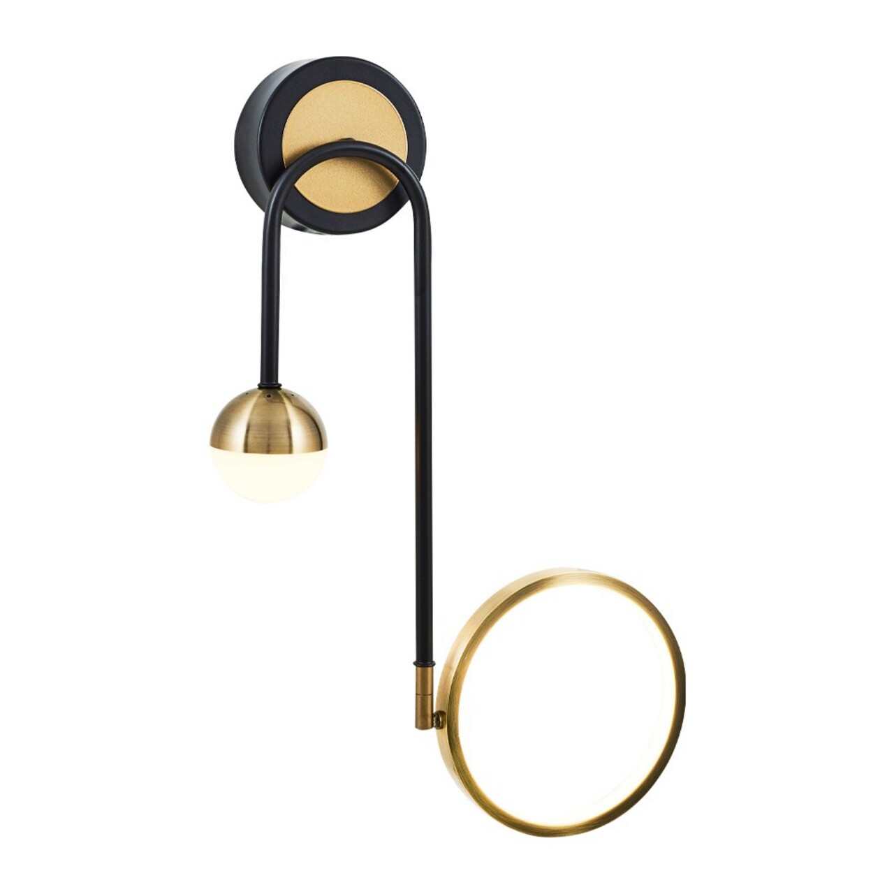 Aplica de perete, Lightric, 414LRC1134, Negru