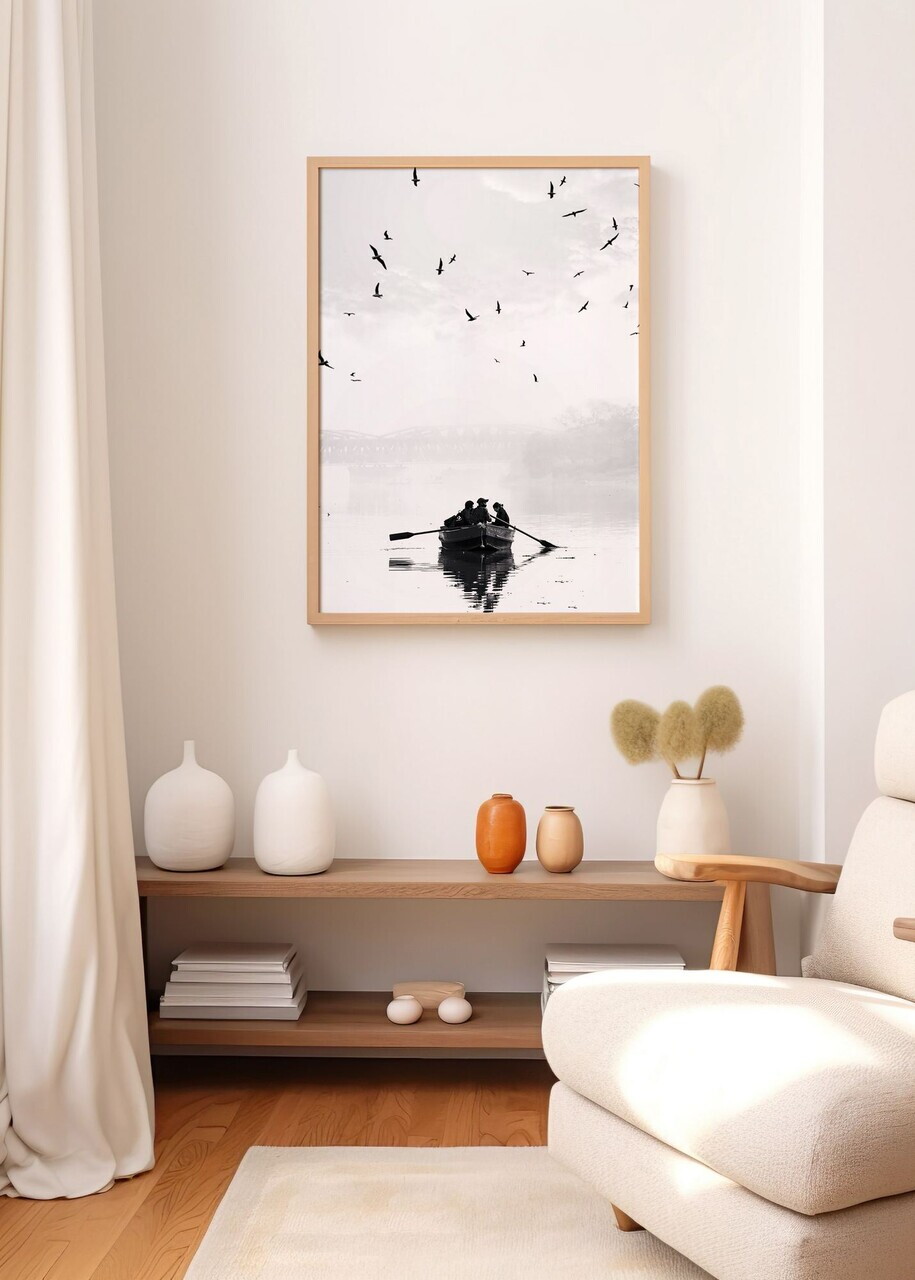 Tablou decorativ Artnewclahsp90-5070 Lemn masiv MDF Multicolor