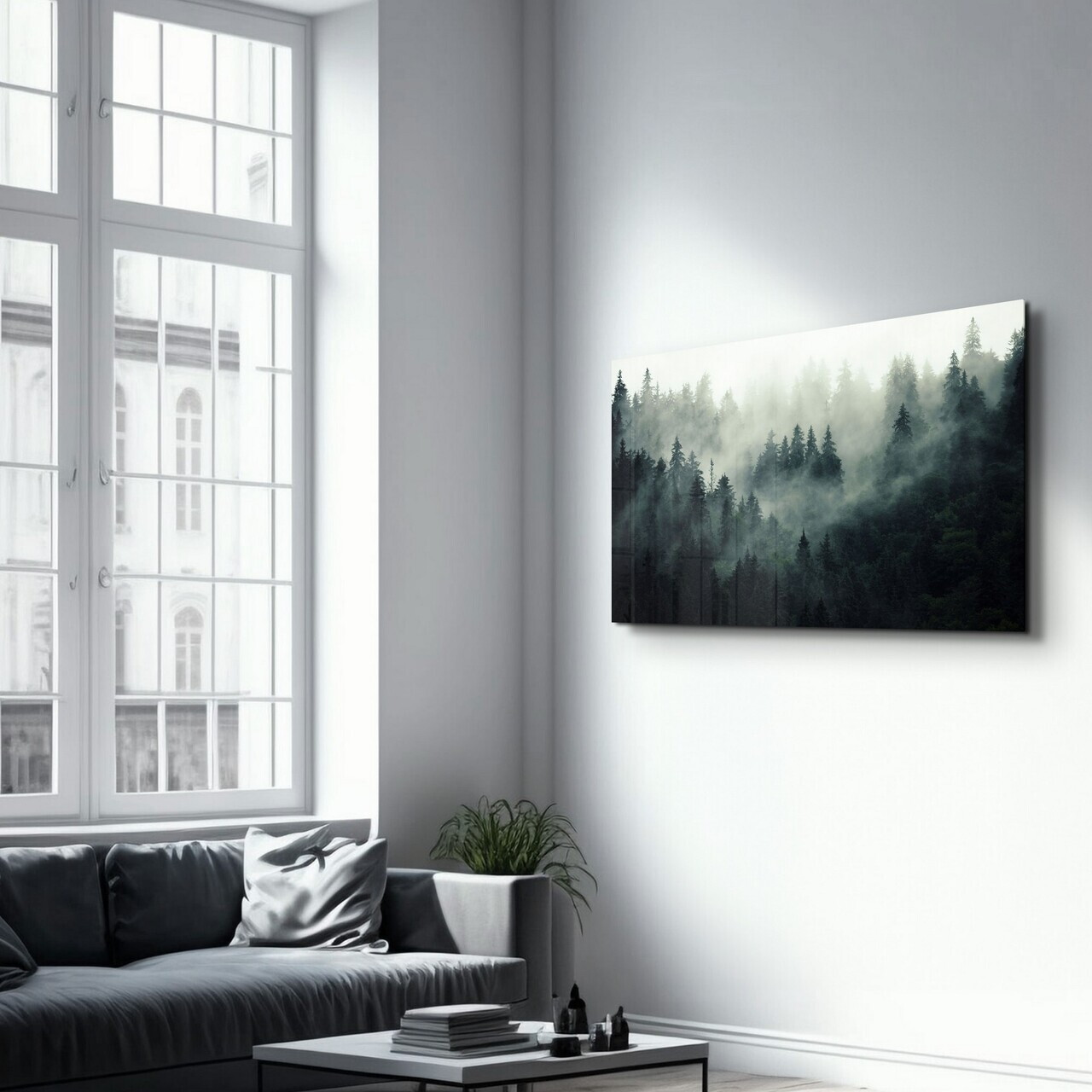 Tablou decorativ, CAM-4051, Dimensiuni: 46 x 72 cm, Multicolor — imaginea 4