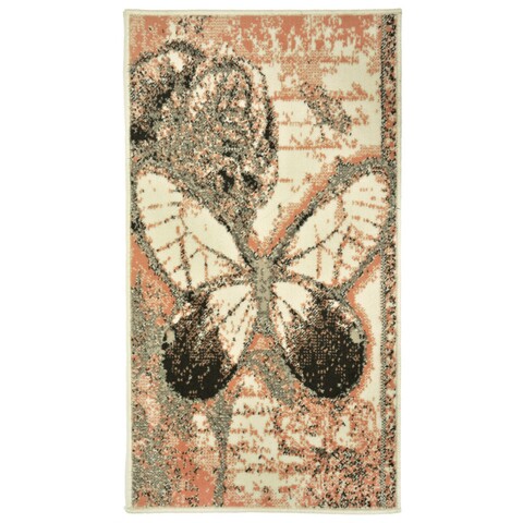 Covor thea, decorino, 60x110 cm, polipropilena, roz
