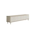 Comoda TV, Inarch, Imaj, Travertin / Auriu