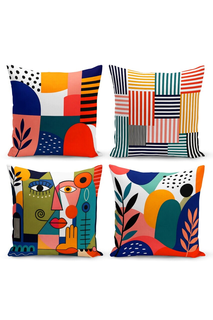 Set fete de perna, Dsypopartset4-22, Poliester, Multicolor — imaginea 2