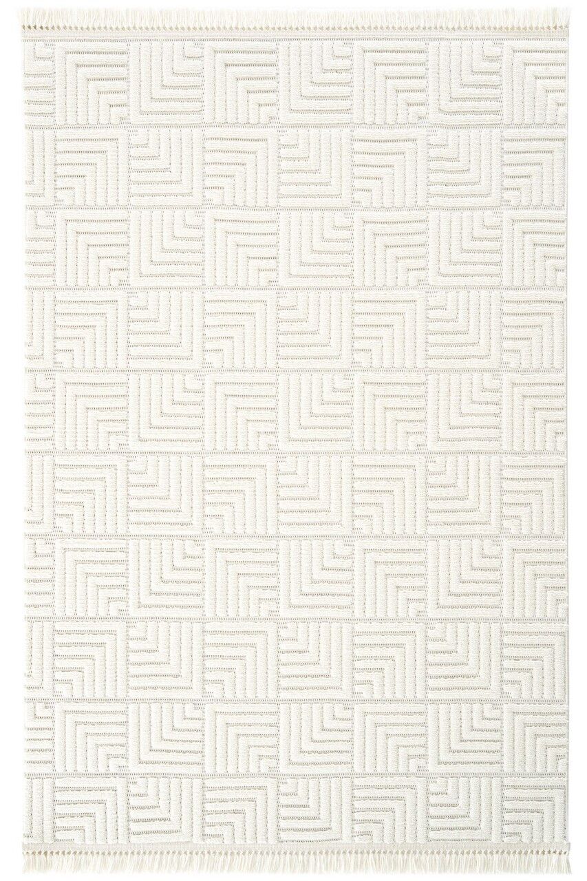 Covor, Stone 1062, 160x230 cm, Fibre naturale, Crem
